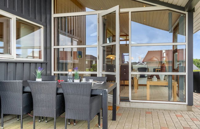 Casa de 3 quartos em Vinderup com terraço e sauna - Foto 12