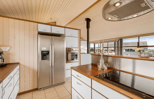 Casa de 3 quartos em Vinderup com terraço e sauna - Foto 23