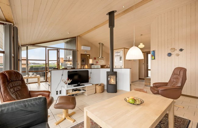 Casa de 3 quartos em Vinderup com terraço e sauna - Foto 30