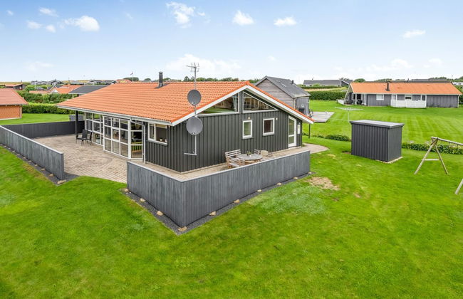 Casa de 3 quartos em Vinderup com terraço e sauna - Foto 10