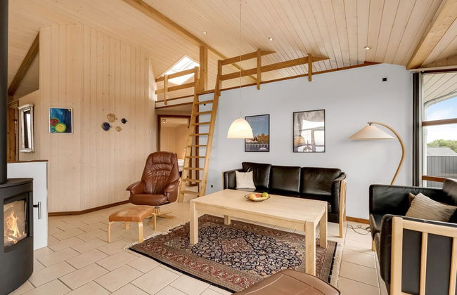 Casa de 3 quartos em Vinderup com terraço e sauna - Foto 28