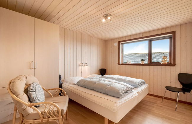 Casa de 3 quartos em Vinderup com terraço e sauna - Foto 21