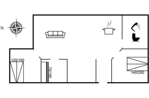 Foto 19 - Haus mit 3 Schlafzimmern in Hals mit terrasse