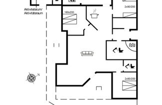 Foto 2 - Casa de 3 quartos em Oksbøl com terraço e banheira de hidromassagem