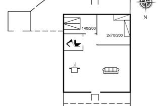 Foto 2 - Haus mit 2 Schlafzimmern in Gjeller Odde mit terrasse