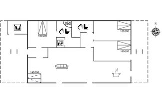 Photo 2 - 3 bedroom House in Blokhus with terrace and sauna