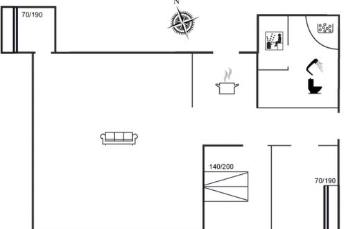 Foto 22 - Casa con 3 camere da letto a Væggerløse con sauna