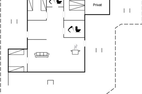 Foto 19 - Haus mit 3 Schlafzimmern in Oksbøl mit terrasse