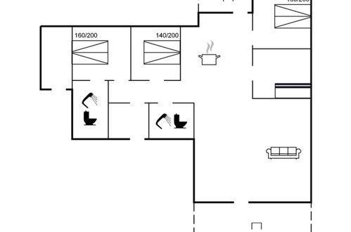 Foto 38 - Casa con 4 camere da letto a Vejby con terrazza