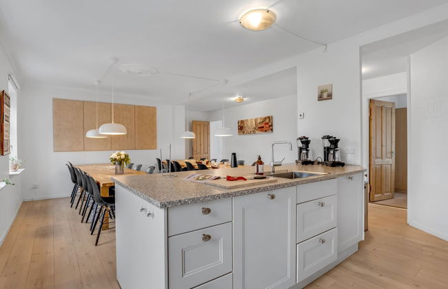 Casa de 9 quartos em Idestrup com piscina privada e terraço - Foto 36