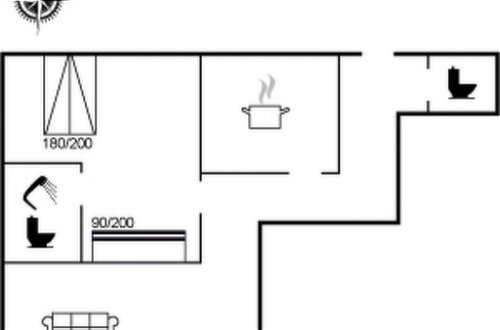 Foto 25 - Appartamento con 1 camera da letto a Blokhus con terrazza