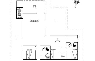 Foto 2 - Casa de 3 quartos em Ebeltoft com terraço