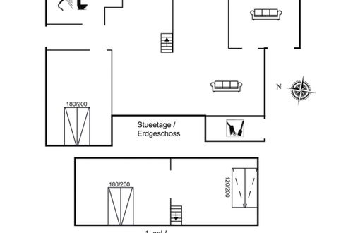 Photo 2 - Maison de 3 chambres à Sønderho avec terrasse