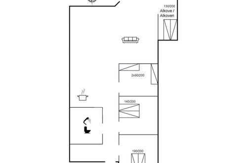 Foto 18 - Haus mit 3 Schlafzimmern in Væggerløse mit terrasse