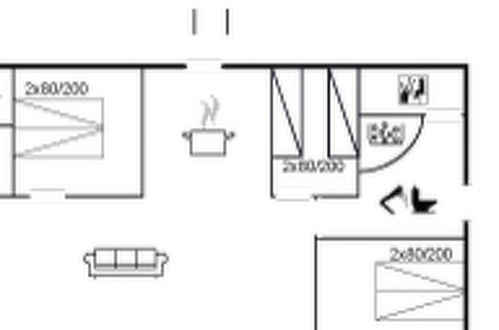 Foto 51 - Casa de 3 habitaciones en Rømø con terraza y sauna