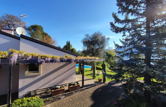 Casa de 2 quartos em Griante com piscina privada e jardim - Foto 42