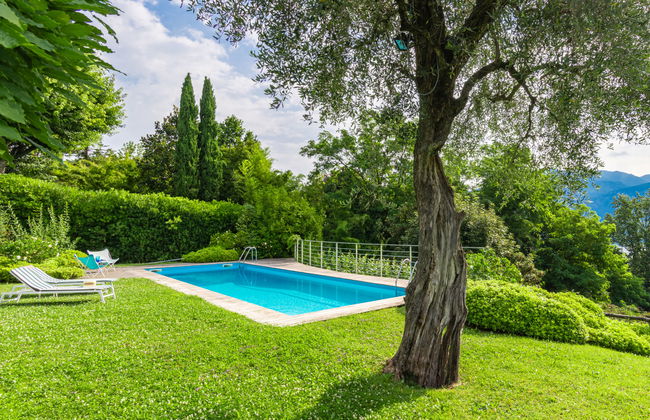 Casa de 2 quartos em Griante com piscina privada e jardim - Foto 38