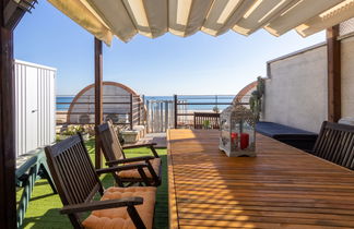 Foto 1 - Apartamento de 2 habitaciones en Torredembarra con piscina y vistas al mar