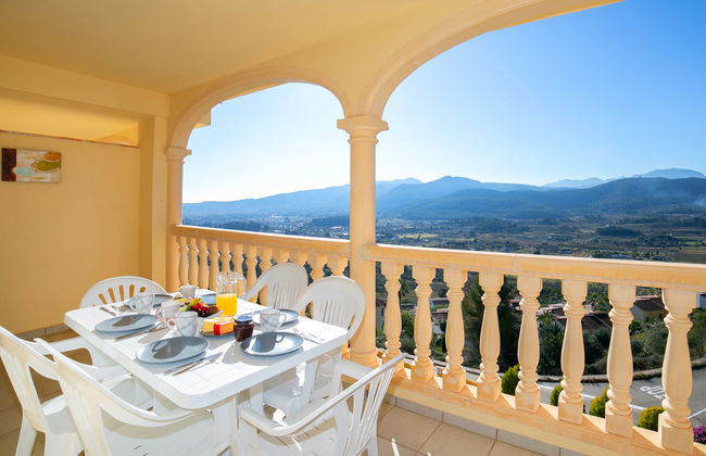 Casa de 4 quartos em Jalón com piscina e jardim - Foto 14