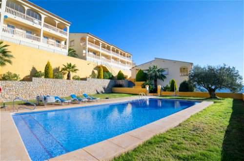 Foto 1 - Casa de 3 habitaciones en Jalón con piscina y jardín