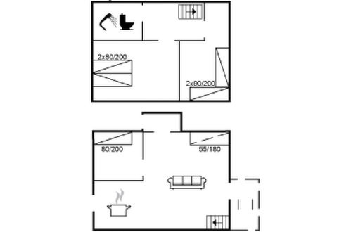 Foto 33 - Apartamento de 3 habitaciones en Rømø con terraza