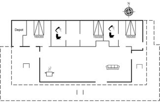 Foto 2 - Casa de 3 quartos em Vejers Strand com terraço