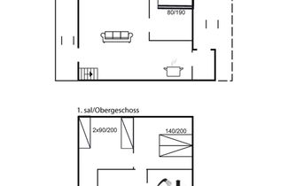 Foto 2 - Appartamento con 3 camere da letto a Rømø con terrazza