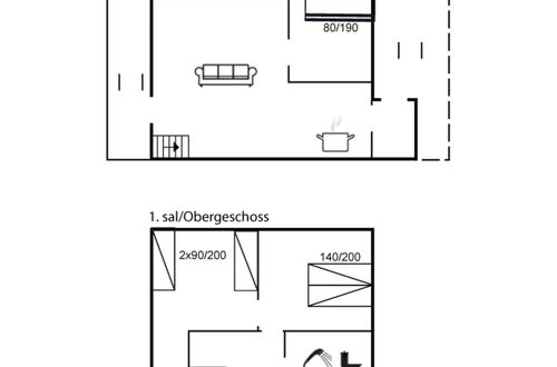 Foto 25 - Appartamento con 3 camere da letto a Rømø con terrazza