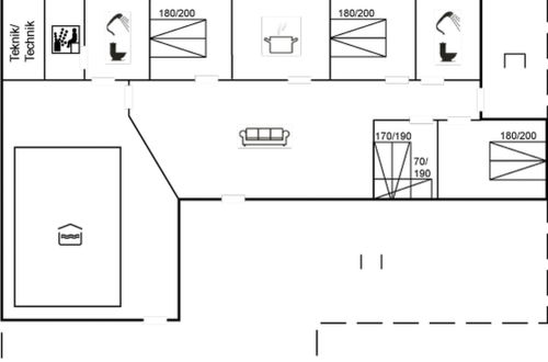 Foto 2 - Casa de 4 quartos em Rømø com piscina privada e sauna