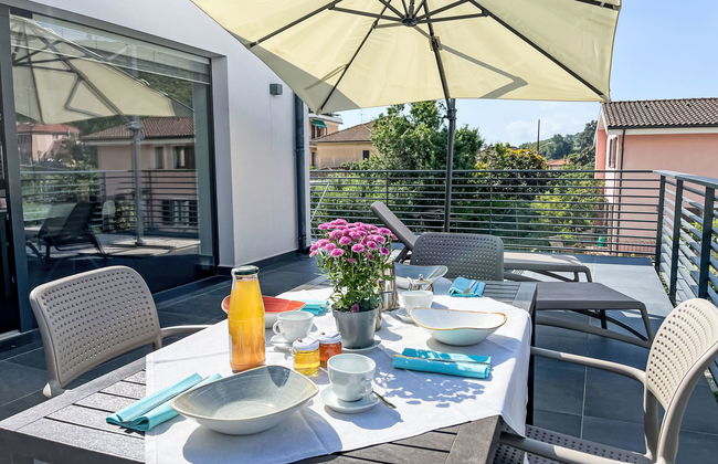 Apartamento de 1 quarto em Imperia com piscina e jardim - Foto 7