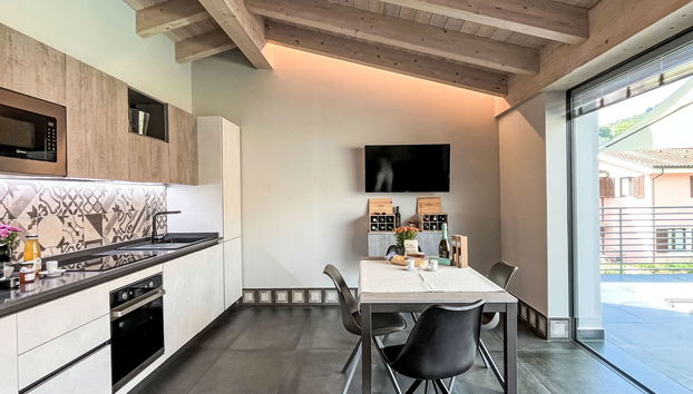 Apartment mit 1 Schlafzimmer in Imperia mit schwimmbad und garten - Foto 3
