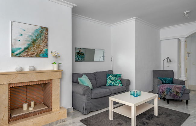 Appartamento con 3 camere da letto a Marbella con piscina e giardino - Foto 9