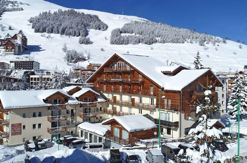 Foto 5 - Appartamento con 1 camera da letto a Les Deux Alpes con piscina privata e vista sulle montagne