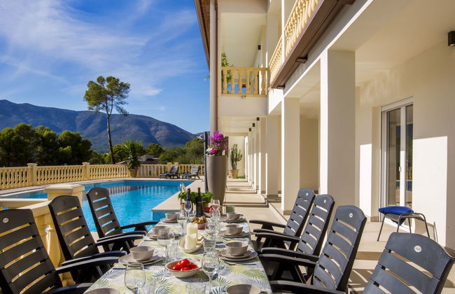 Casa de 5 quartos em Alcalalí com piscina privada e jardim - Foto 27