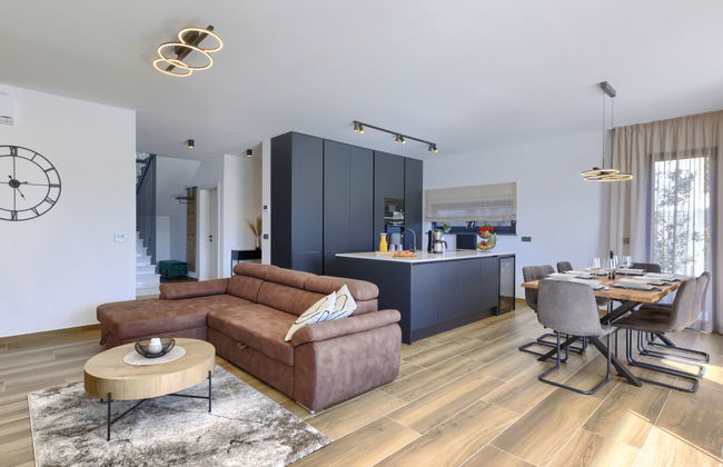 Casa de 5 quartos em Kaštelir-Labinci com piscina privada e jardim - Foto 27