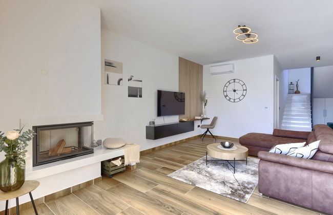 Casa de 5 quartos em Kaštelir-Labinci com piscina privada e jardim - Foto 28