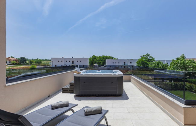 Casa de 5 quartos em Kaštelir-Labinci com piscina privada e jardim - Foto 36