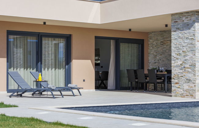 Casa de 5 quartos em Kaštelir-Labinci com piscina privada e jardim - Foto 13