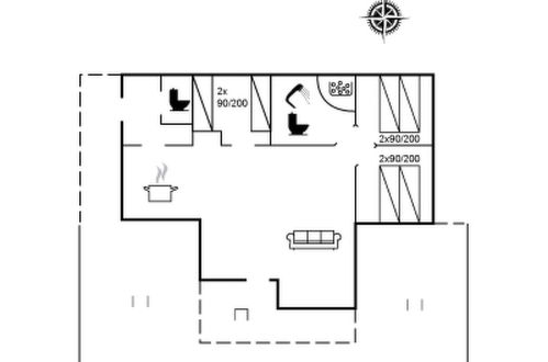 Foto 30 - Casa con 3 camere da letto a Løkken con terrazza