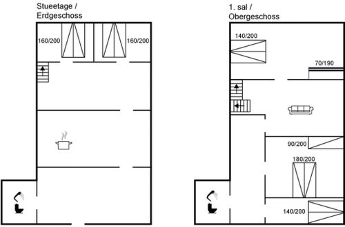 Foto 2 - Casa de 5 quartos em Løkken com terraço