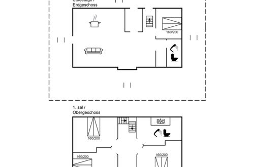 Foto 2 - Casa de 4 quartos em Løkken com terraço