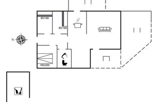 Foto 2 - Casa de 3 quartos em Løkken com terraço