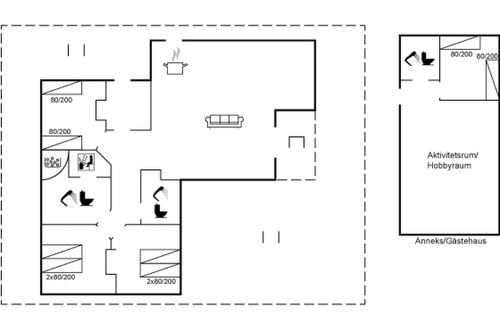 Foto 2 - Casa con 3 camere da letto a Løkken con terrazza e sauna