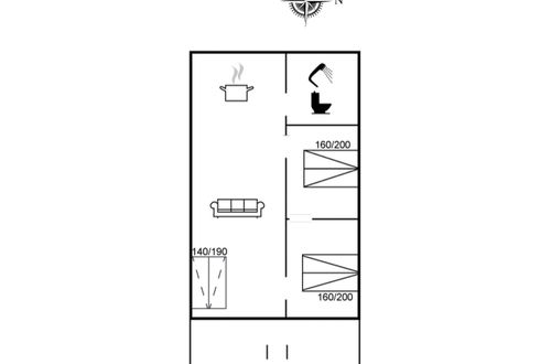 Photo 21 - 2 bedroom Apartment in Allinge with swimming pool and terrace