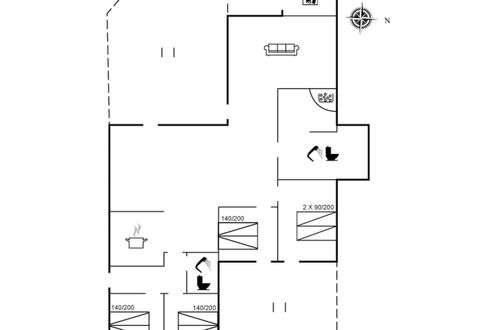 Foto 2 - Casa con 4 camere da letto a Løkken con terrazza