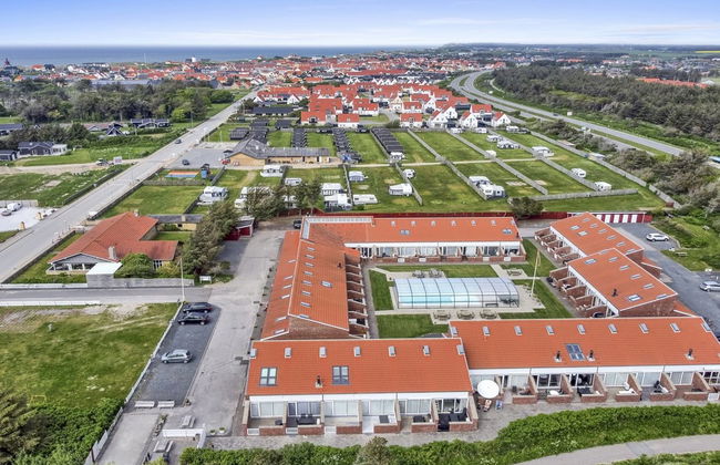 Apartamento de 2 quartos em Løkken com piscina e terraço - Foto 17