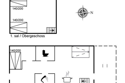 Foto 19 - Appartamento con 2 camere da letto a Løkken con piscina e terrazza