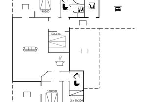 Foto 2 - Casa de 4 quartos em Løkken com terraço e sauna