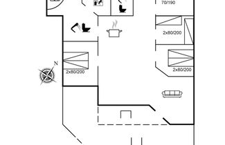 Foto 2 - Casa con 4 camere da letto a Hvide Sande con terrazza e sauna