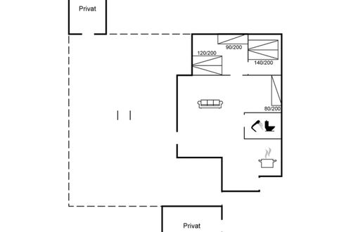 Foto 26 - Casa con 2 camere da letto a Oksbøl con vasca idromassaggio